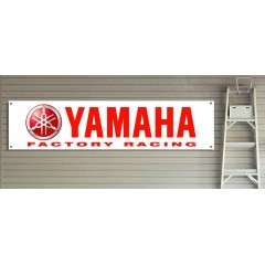 Yamaha Factory Racing Garage/Workshop Banner